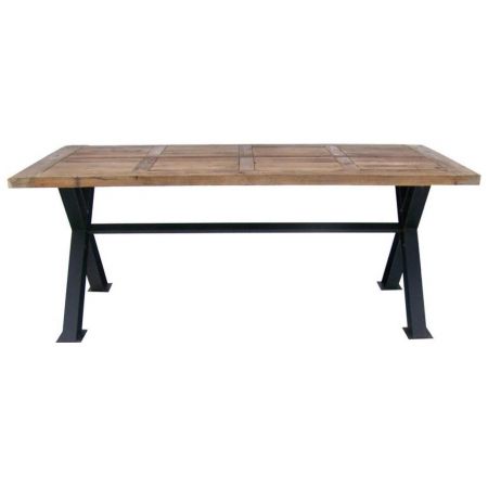 Industrial Style Esstisch, groß, 200cm Länge