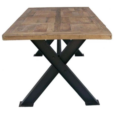 Industrial Style Esstisch, groß, 200cm Länge
