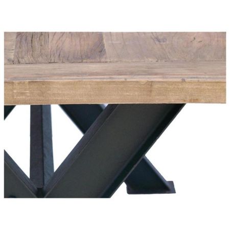 Industrial Style Esstisch, groß, 200cm Länge