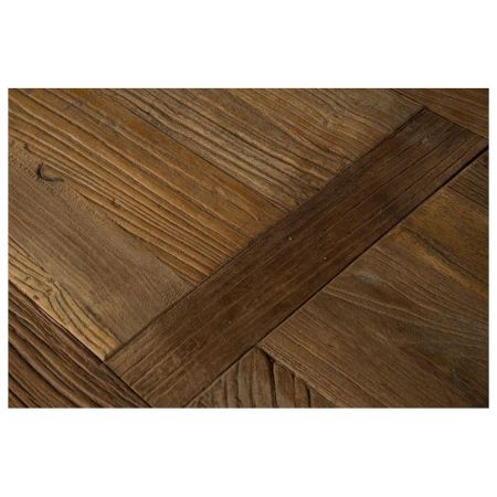 "Fannie" Konsolentisch aus Massivholz und robusten Metallelementen im Industrial Style