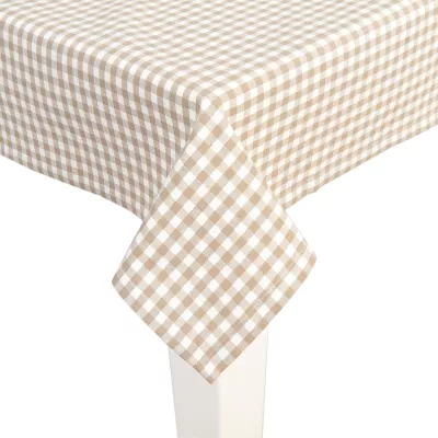 Clayre & Eef Tischdecke natur 100x100cm