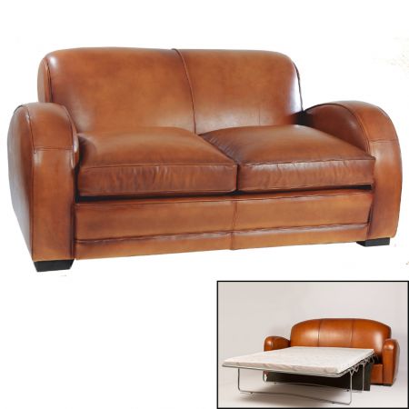 "Detroit" Clubsofa 2-Sitzer Chesterfield Schlafsofa