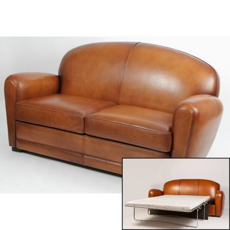 "Las Vegas" Clubsofa 2-Sitzer Chesterfield Schlafsofa