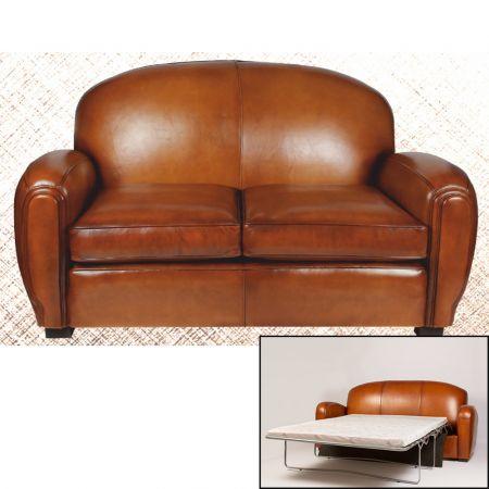 "San Diego" Clubsofa 2-Sitzer Chesterfield Schlafsofa