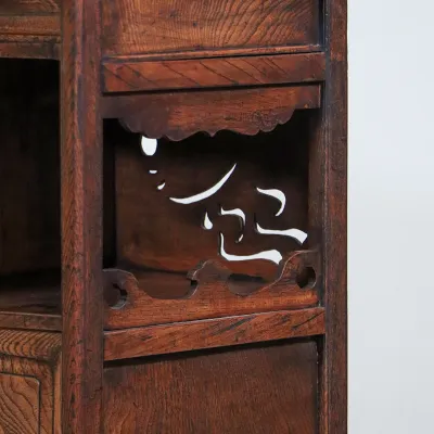 Antiker Japanischer Teeschrank – Cha Tansu aus dem 19. Jahrhunder