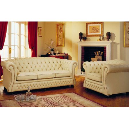 "Jaxon Big Chair" Chesterfield Sessel