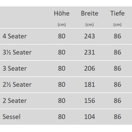 Chesterfield Sofa "Jaxon" 2-Sitzer
