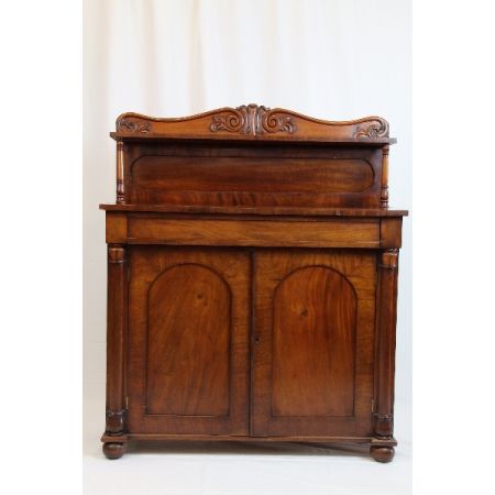 Sideboard Mahgoni victorian Patina Original 1860, antikes Aufsatzbuffet