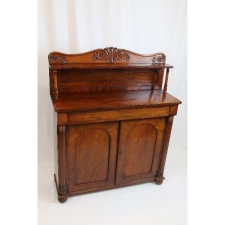 Sideboard Mahgoni victorian Patina Original 1860, antikes Aufsatzbuffet