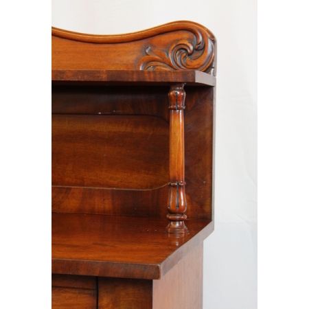 Sideboard Mahgoni victorian Patina Original 1860, antikes Aufsatzbuffet