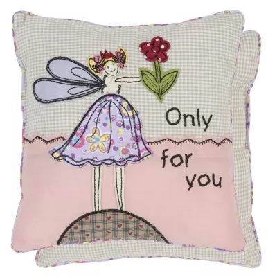Clayre & Eef Zierkissen Only for you ca. 25 x 25 cm