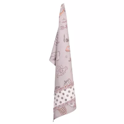 Clayre & Eef Geschirrhandtuch  Kitchen Princess 50 x 85 cm