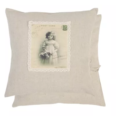 Clayre & Eef Kissen "Picture" 40*40cm