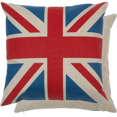 Clayre & Eef Kissenhülle Fahne England ca. 45 x 45 cm