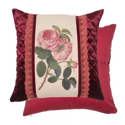 Clayre & Eef Kissenhülle Rose 50x50