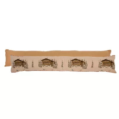 Clayre & Eef Zugluftstopper Winter Haus 110x20 cm