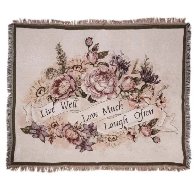 Clayre & Eef Kuscheldecke 122x152 cm