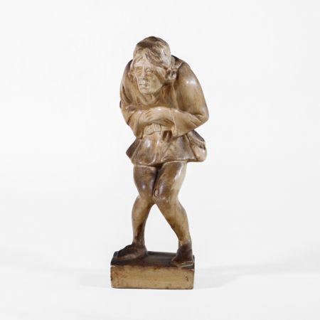 Keramikstatue von Quasimodo, ca. 1923