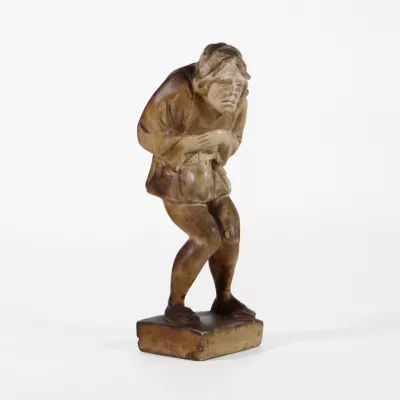 Keramikstatue von Quasimodo, ca. 1923