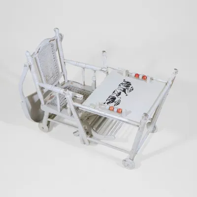 Shabby Chic Folding Child's Chair