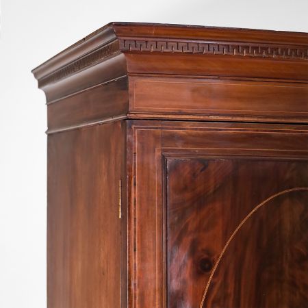 Edwardian Wardrobe Mahogany ca. 1901