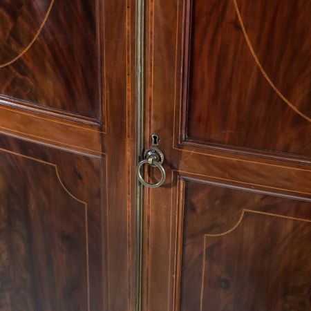Edwardian Wardrobe Mahogany ca. 1901