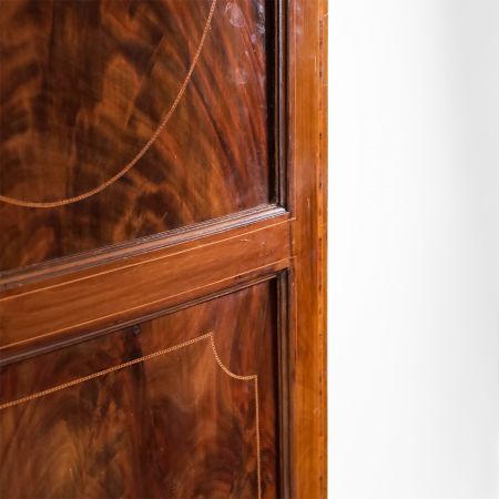Edwardian Wardrobe Mahogany ca. 1901