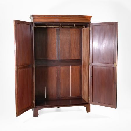Edwardian Wardrobe Mahogany ca. 1901