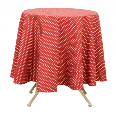 Clayre & Eef Tischdecke rot 170cm