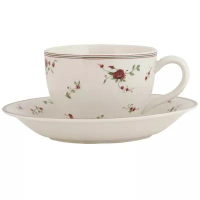 Clayre & Eef Kaffeetasse mit» Ø 15x7 cm / 0.2L