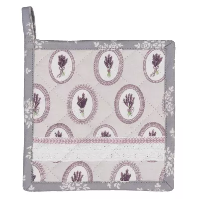 Clayre & Eef Topflappen lila