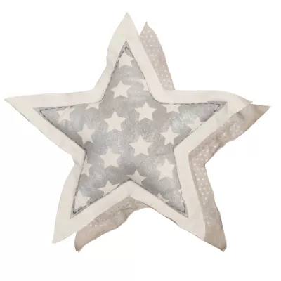 Clayre & Eef Kissen Lucky Stars ca. 40 x 40 cm