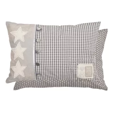 Clayre & Eef Kissen Lucky Stars ca. 35 x 50 cm