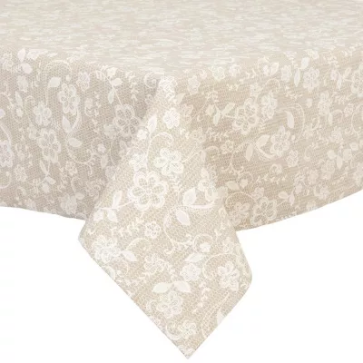 Clayre & Eef 150x150 Tischtuch Lace with Love