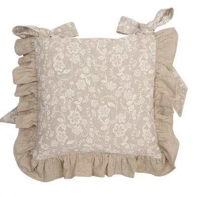 Clayre & Eef Stuhlkissen 40x40 Lace with Love