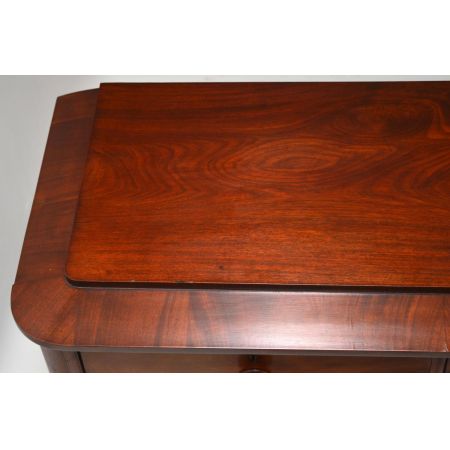 Großer Antiker William IV Mahogany Chest of Drawers