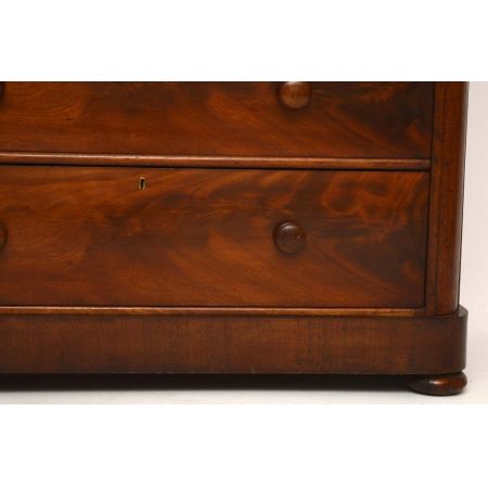 Großer Antiker William IV Mahogany Chest of Drawers