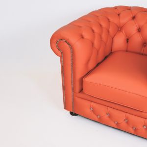 Chesterfield Ledersessel, Original englischer "London Classic" Sessel