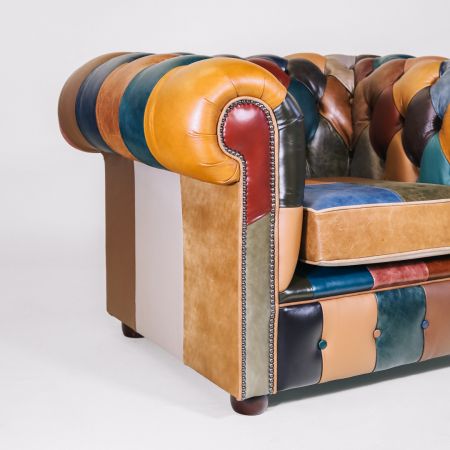 Chesterfield Ledersessel, Original englischer "London Fun"