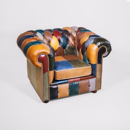 Chesterfield Ledersessel, Original englischer "London Fun"