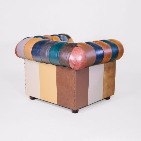 Chesterfield Ledersessel, Original englischer "London Fun"