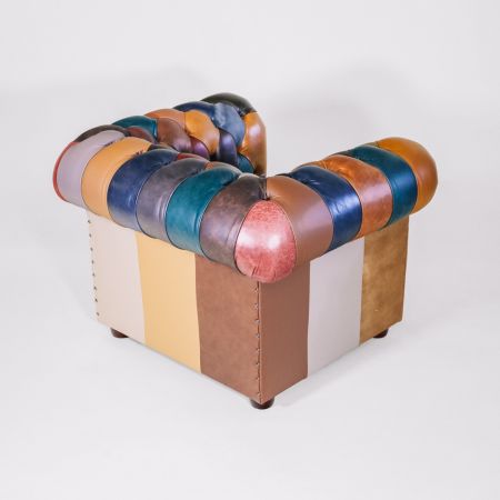 Chesterfield Ledersessel, Original englischer "London Fun"