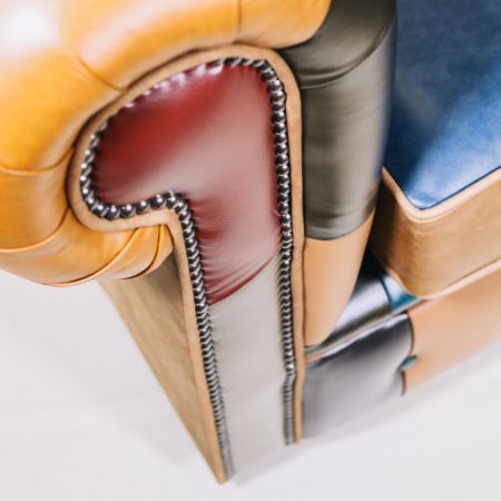 Chesterfield Ledersessel, Original englischer "London Fun"