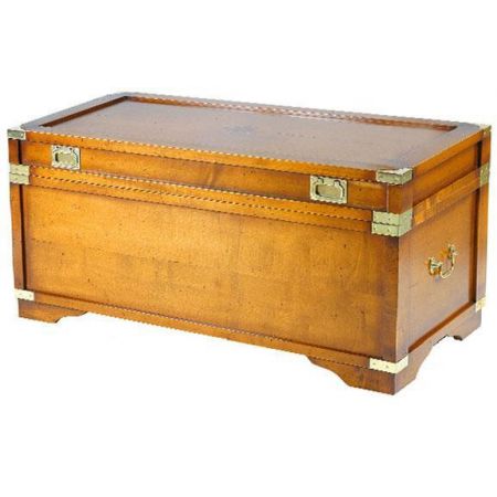 "Marine Campagne Blanket Box" Kiste