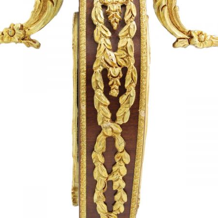 Morris kompakter Barock-Beistelltisch in Rustikal