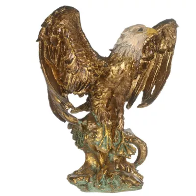 Morris Barock Dekor-Tischfigur Adler in Gold