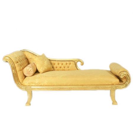 Morris Barock Gold Chaiselongue