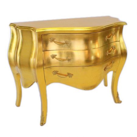 Morris Barock-Kommode in Gold