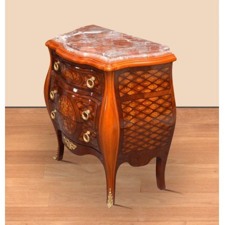 Morris Barock Kommode 3 Schubladen Hani