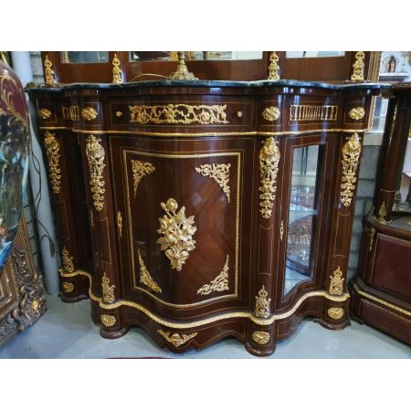 Morris Barock-Kommode mit Spiegel